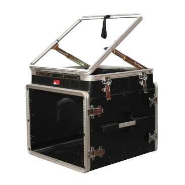 ATA MOLDED PE POP-UP CONSOLE RACK; 10U TOP; 8U BOTTOM
